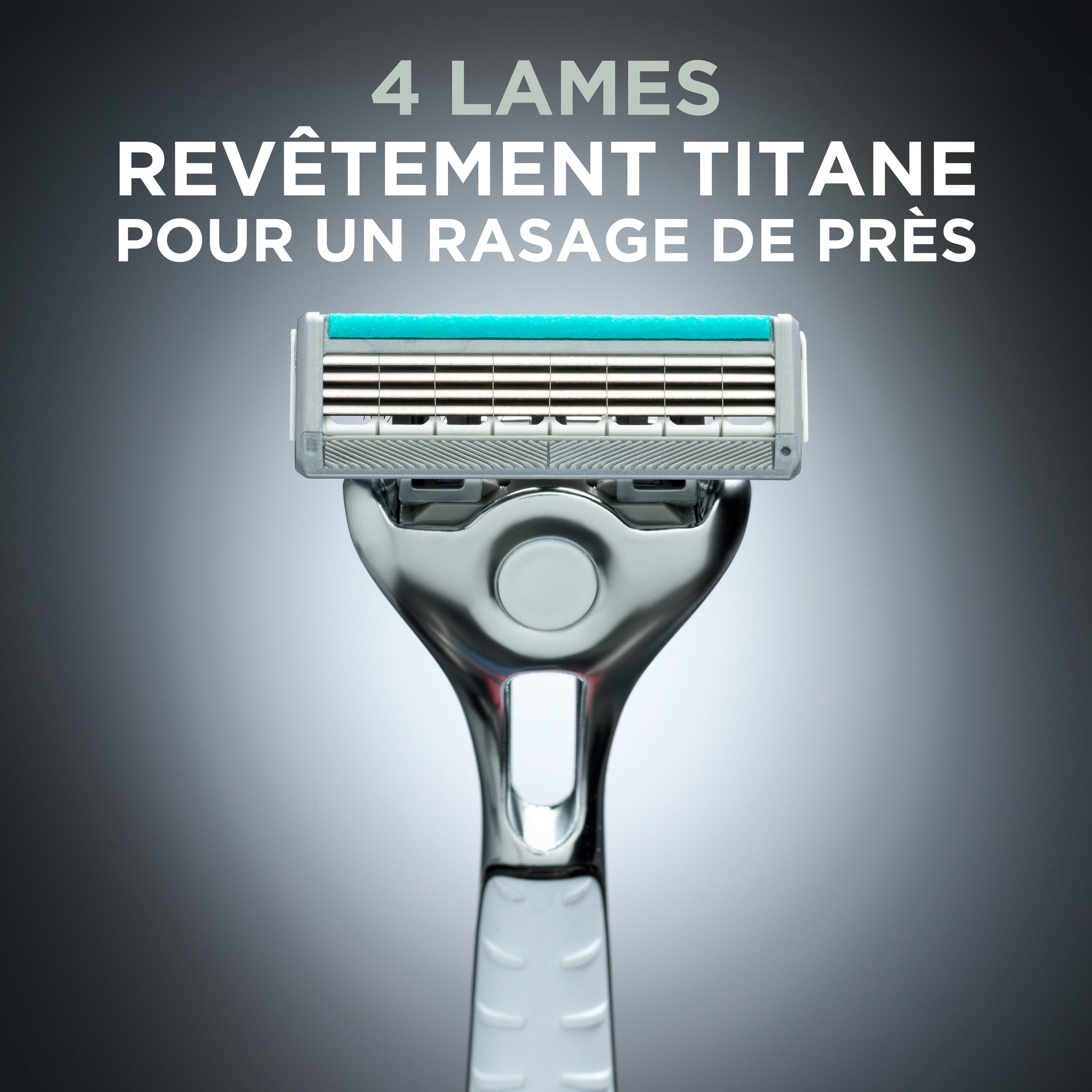 Lames Quattro Essential 4 Sensitive – pack de 4